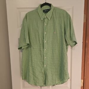 Ralph Lauren Classic Fit Short Sleeve Button Down